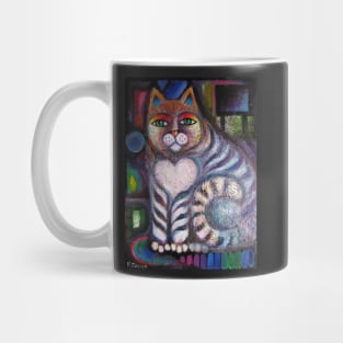 New Rainbow cat after a make over Mug